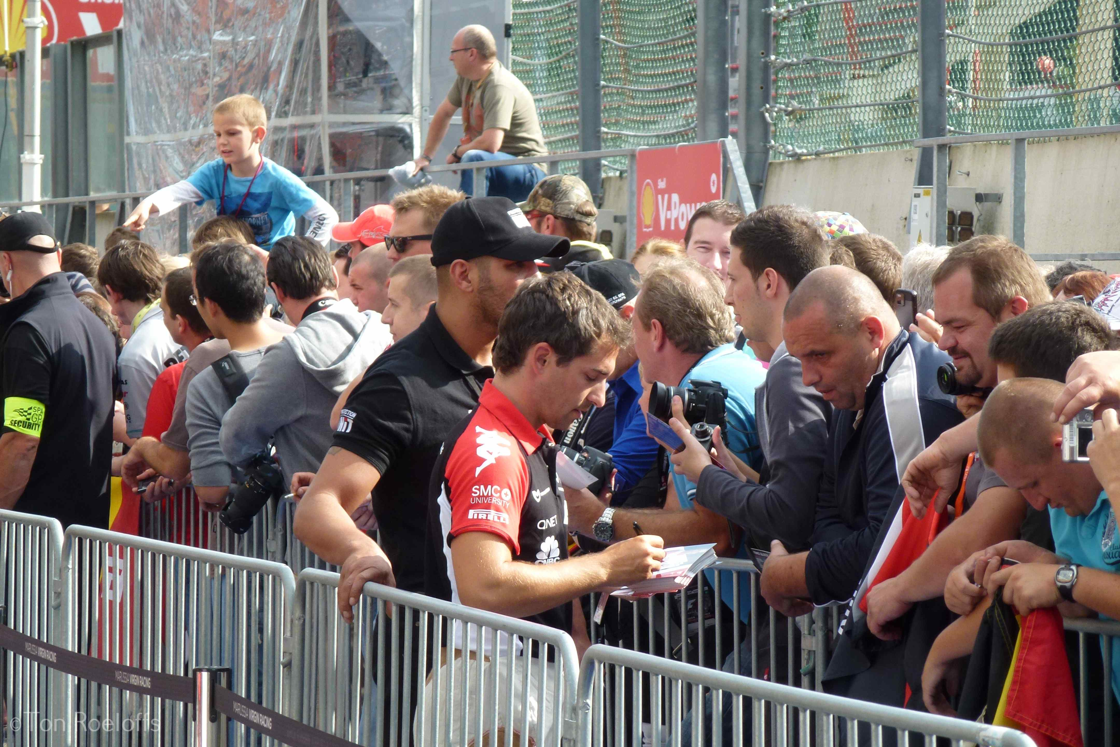 Verstappen pitbox